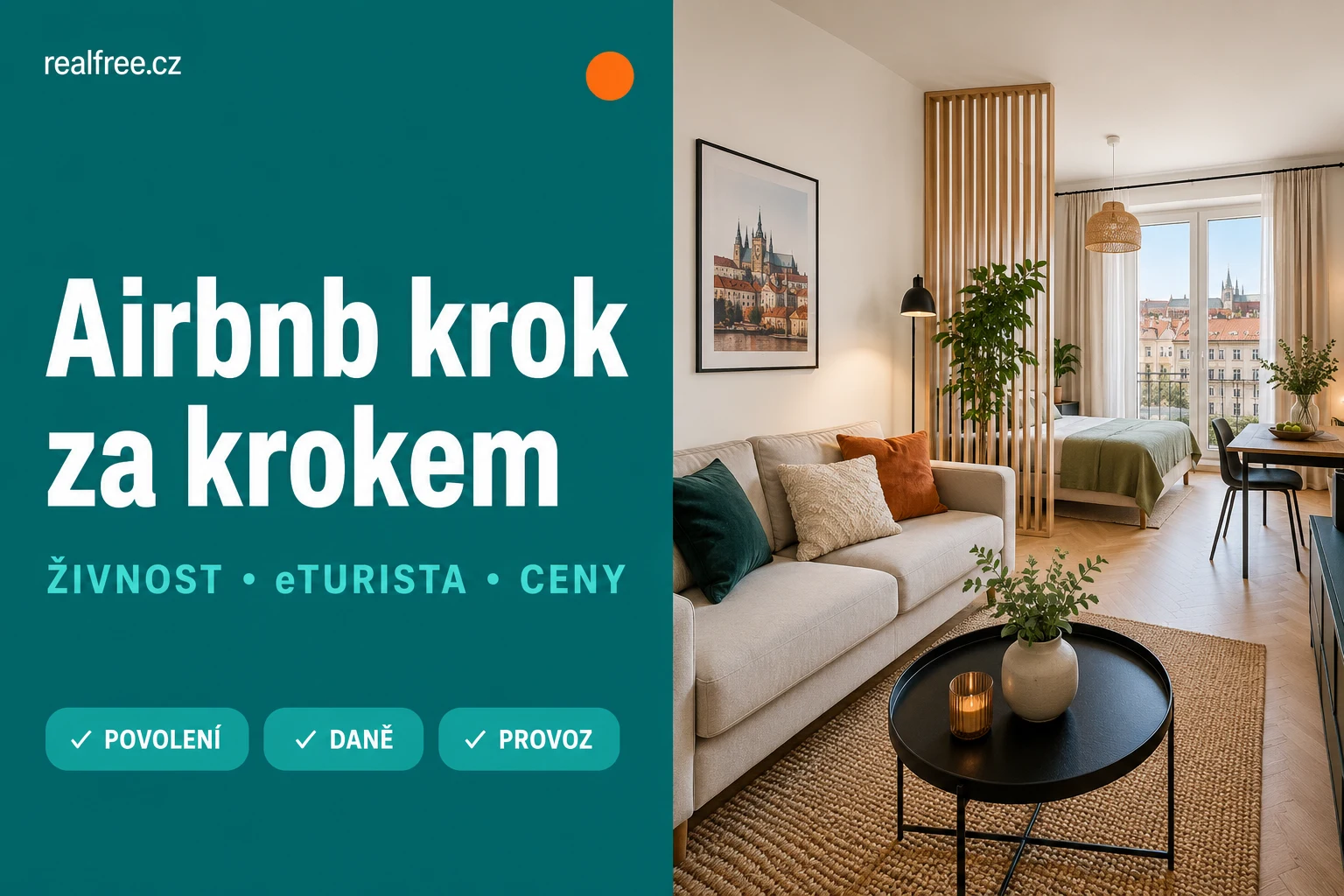 Airbnb a krátkodobý pronájem 2026: návod krok za krokem