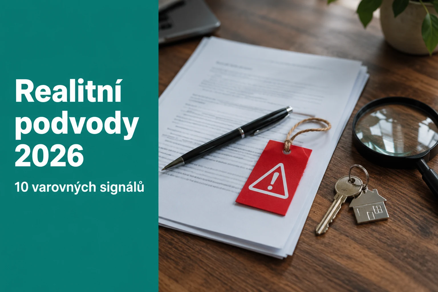 Realitní podvody 2026: jak poznat podvodný inzerát a nepřijít o statisíce