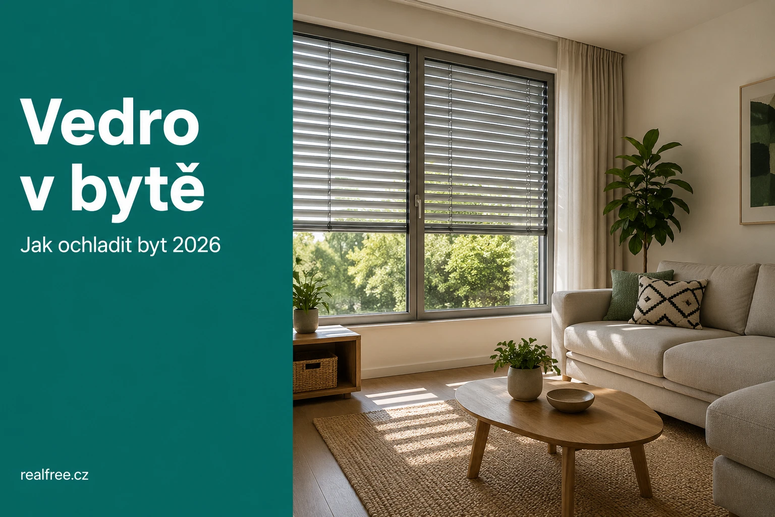 Vedro v bytě 2026 — jak ochladit byt