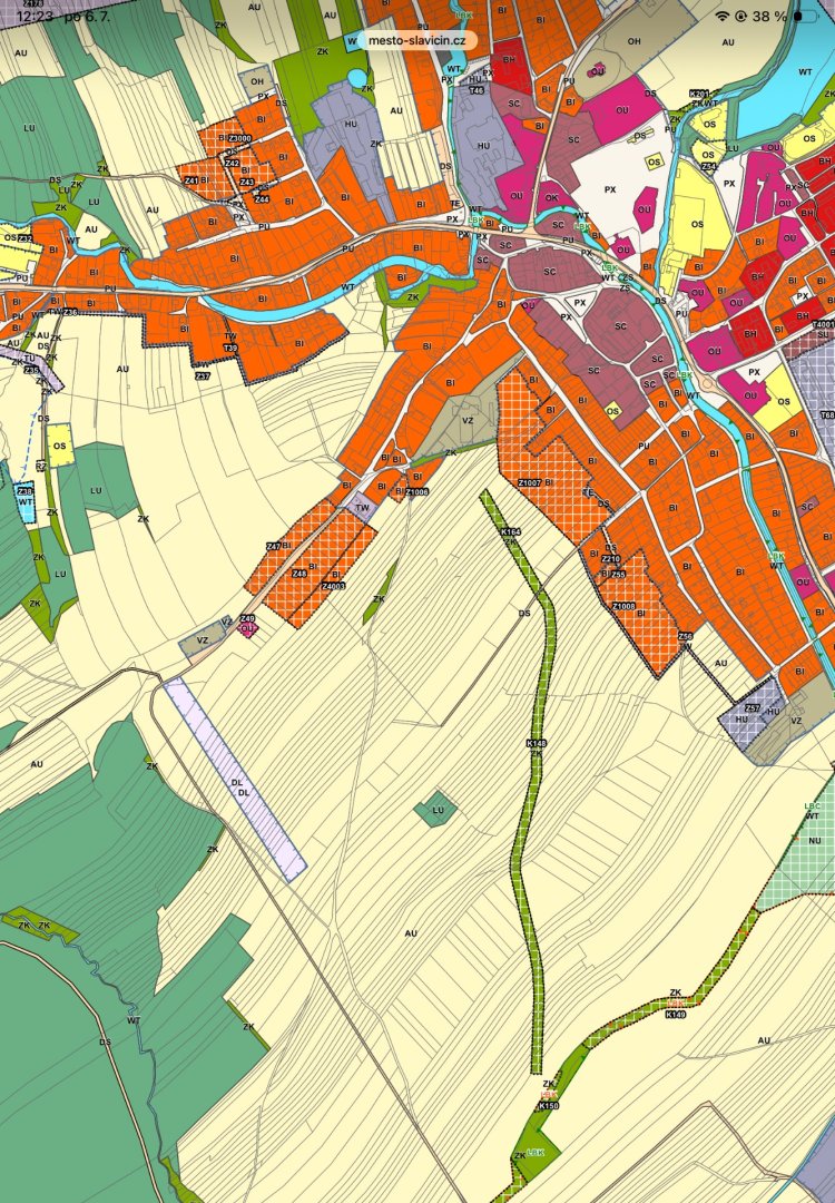 Prodej stavebního pozemku se zahradou-Slavičín — foto 3