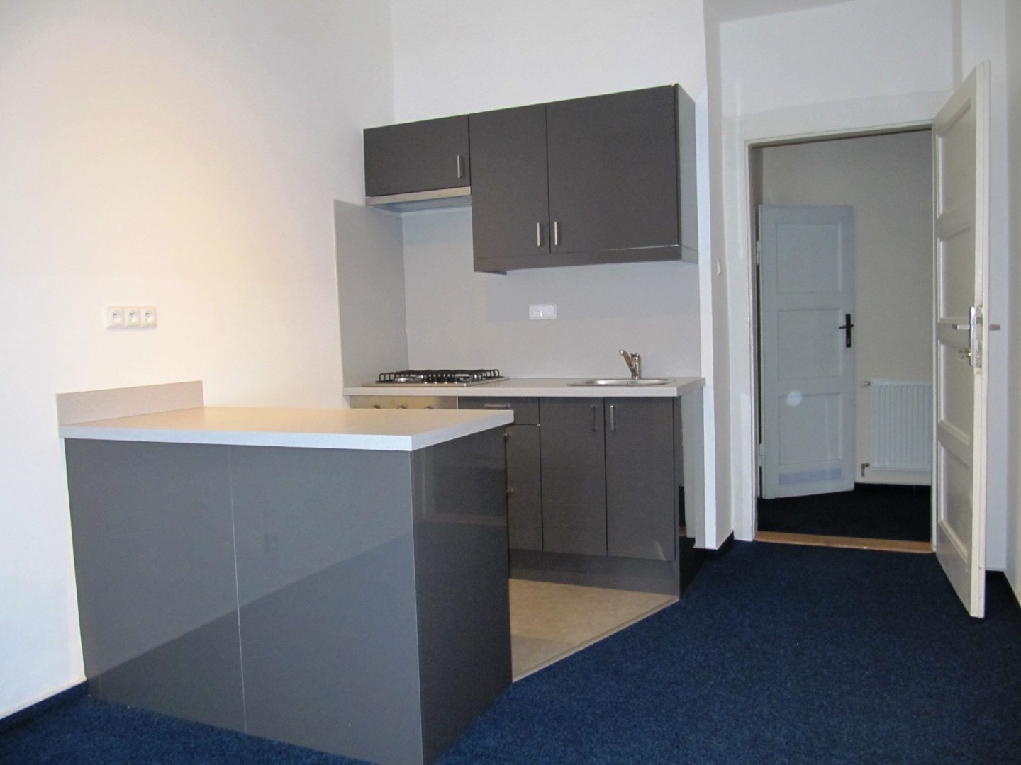 Světlý nezařízený prostor 3+kk (70m2) s výhledem do zahrady — foto 1