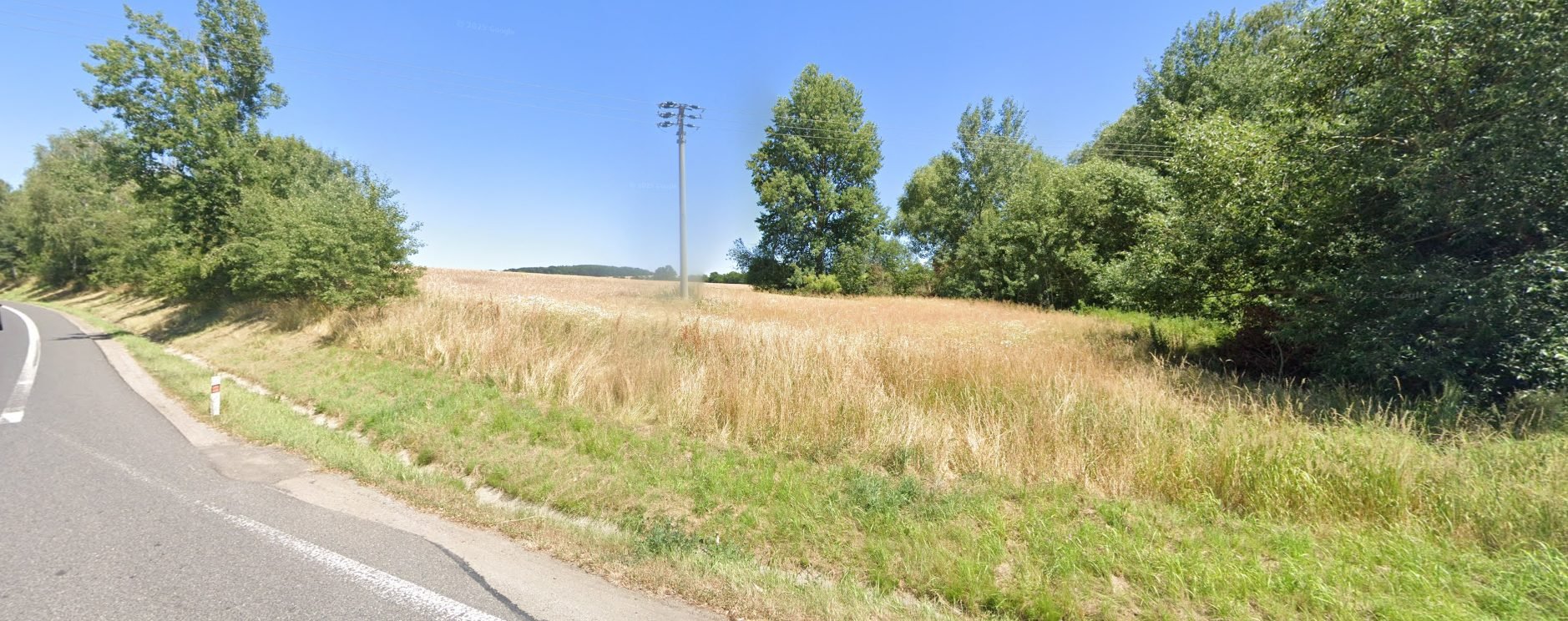 Pozemek Bystřice u Benešova - 3 531 m2 — foto 3