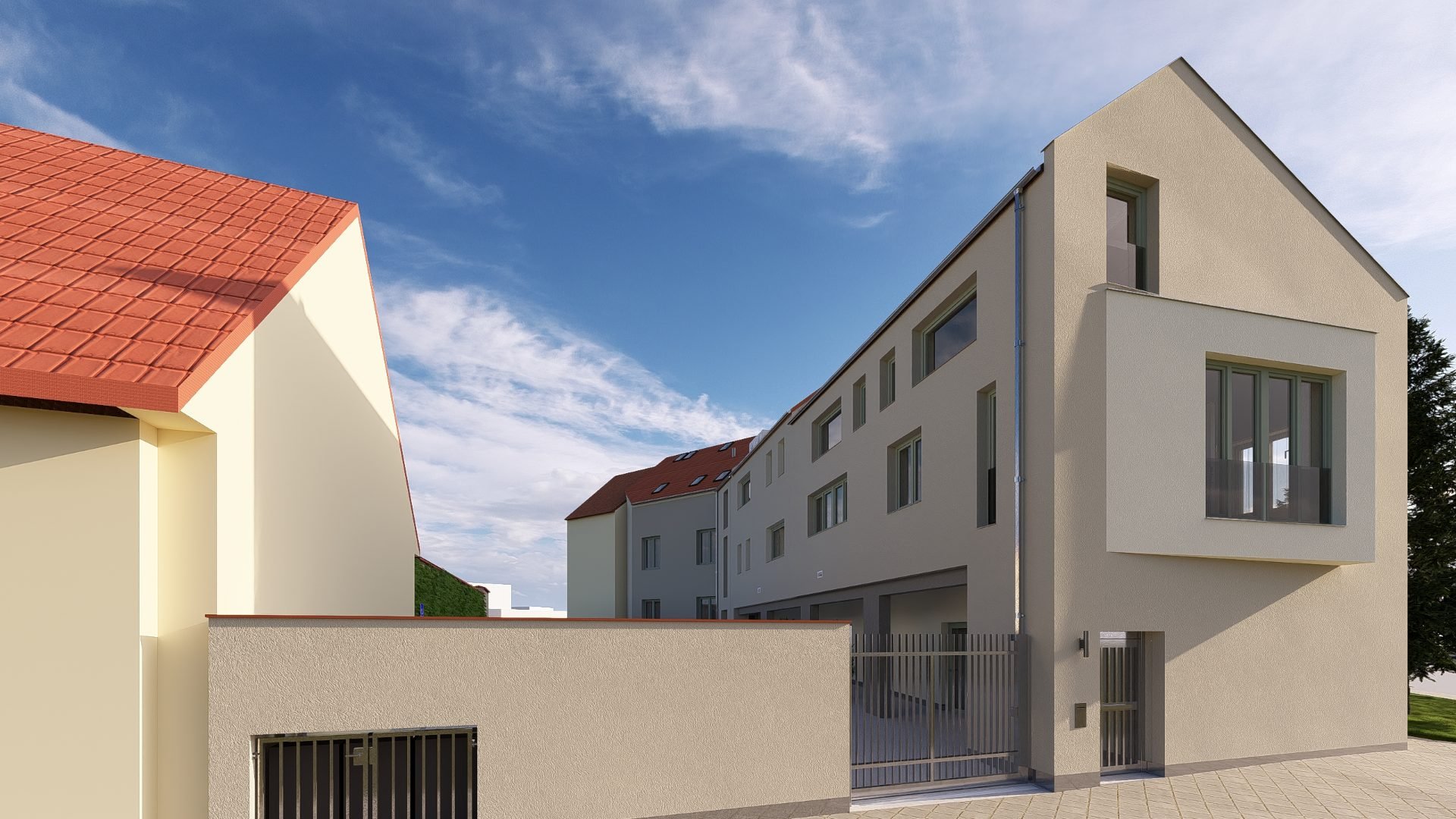 Prodej nového bytu 3+kk, 80,8 m², parkovací stání a sklep, centrum Dobřan — foto 8