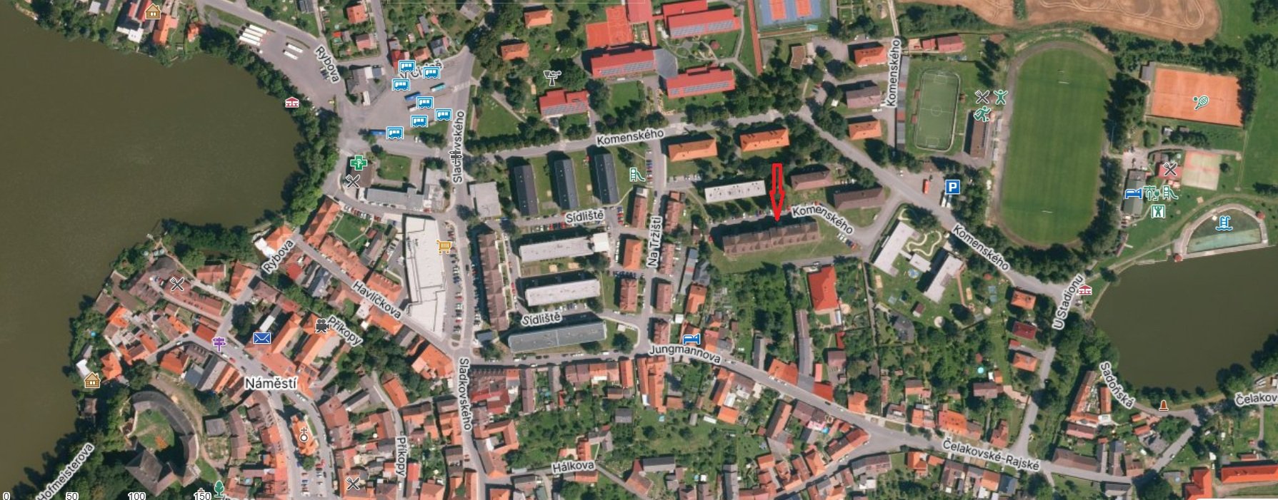 Prodej slunného bytu 3+1 v Rožmitále pod Třemšínem — foto 18