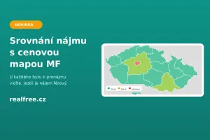 Novinka: u nájmů bytů vidíte srovnání s cenovou mapou. Férový nájem poznáte na první pohled