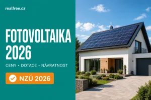 Fotovoltaika 2026: ceny, dotace NZÚ, návratnost — kompletní průvodce