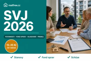 SVJ 2026: kompletní průvodce pro vlastníky — povinnosti, fond oprav, hlasování, prodej bytu