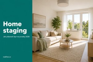 Home staging 2026: jak připravit byt na prodej a prodat dráž