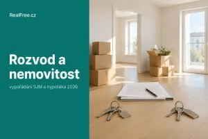 Rozvod a nemovitost 2026: vypořádání SJM, hypotéka a kdo dostane byt