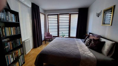 Prostorný byt 3+1 s balkonem, klimatizací a podzemním parkovacím stáním - Praha 9, Kurta Konráda