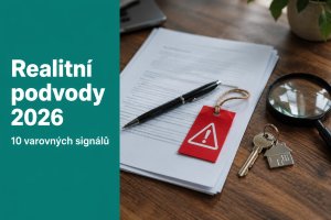 Realitní podvody 2026: jak poznat podvodný inzerát a nepřijít o statisíce