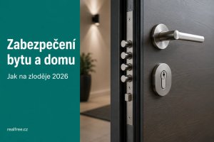 Zabezpečení bytu a domu 2026: jak na zloděje (nejen) přes dovolenou