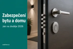 Zabezpečení bytu a domu 2026: jak na zloděje (nejen) přes dovolenou