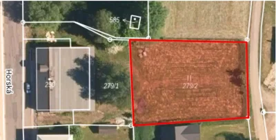Exkluzivní stavební pozemek 1080m2 v Rokytnici v O.h.