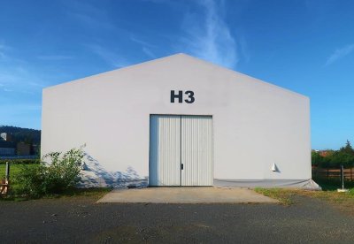 Nájem studené haly 480 m2, Exit D5, KRÁLŮV DVŮR (Beroun)