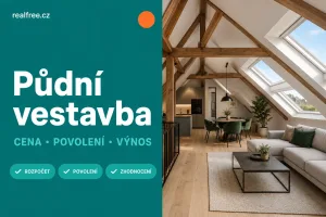 Půdní vestavba 2026: kolik stojí, jaké povolení a jaký výnos z pronájmu